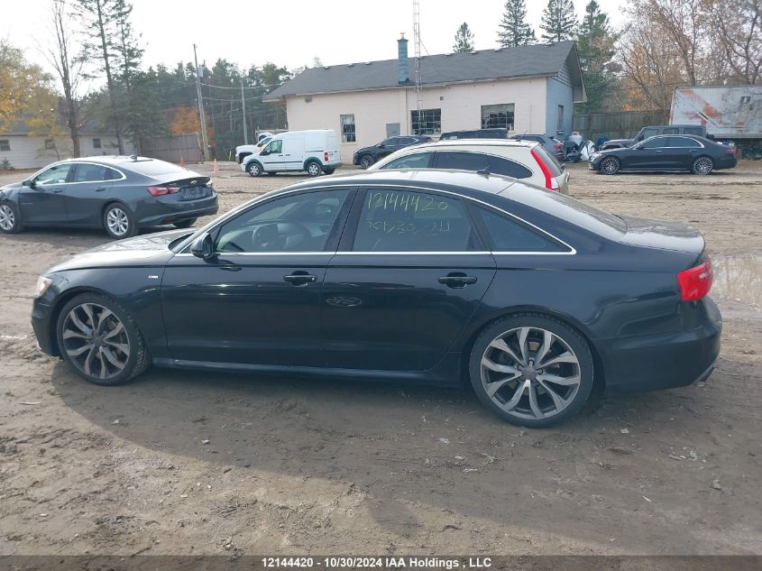 2012 Audi A6 VIN: WAUJGCFC0CN069276 Lot: 12144420