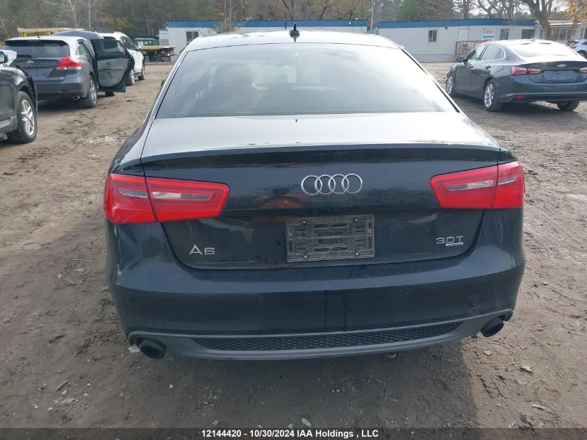 2012 Audi A6 VIN: WAUJGCFC0CN069276 Lot: 12144420