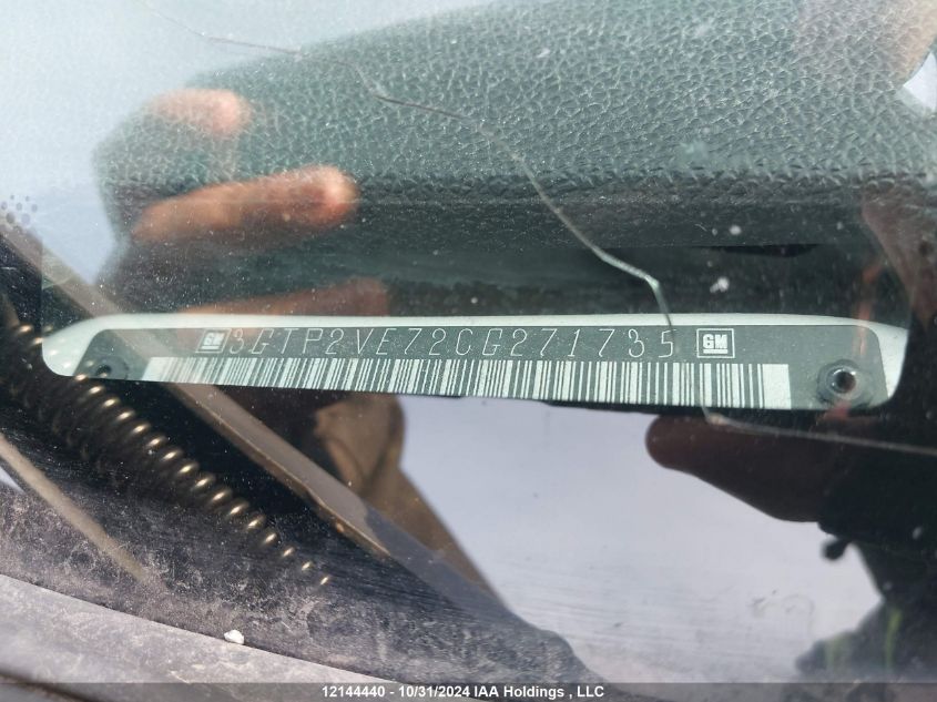 2012 GMC Sierra 1500 VIN: 3GTP2VE72CG271735 Lot: 12144440