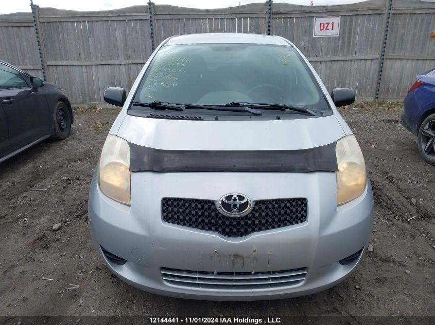 2007 Toyota Yaris VIN: JTDKT923975053031 Lot: 12144441