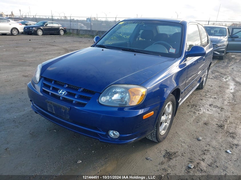 2006 Hyundai Accent Gt/Gl/Gls VIN: KMHCG35C96U357803 Lot: 12144451