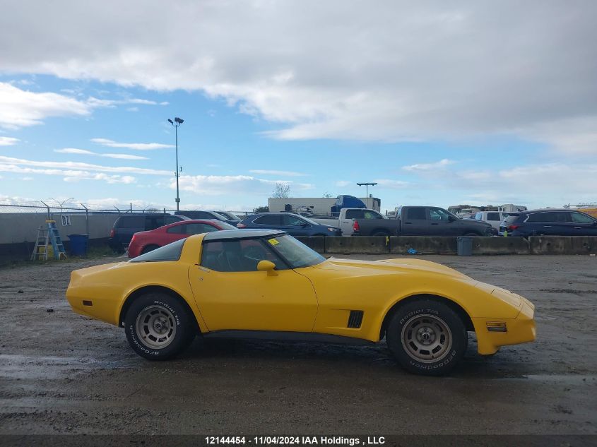 1981 Chevrolet Corvette VIN: 1G1AY8760BS419097 Lot: 12144454