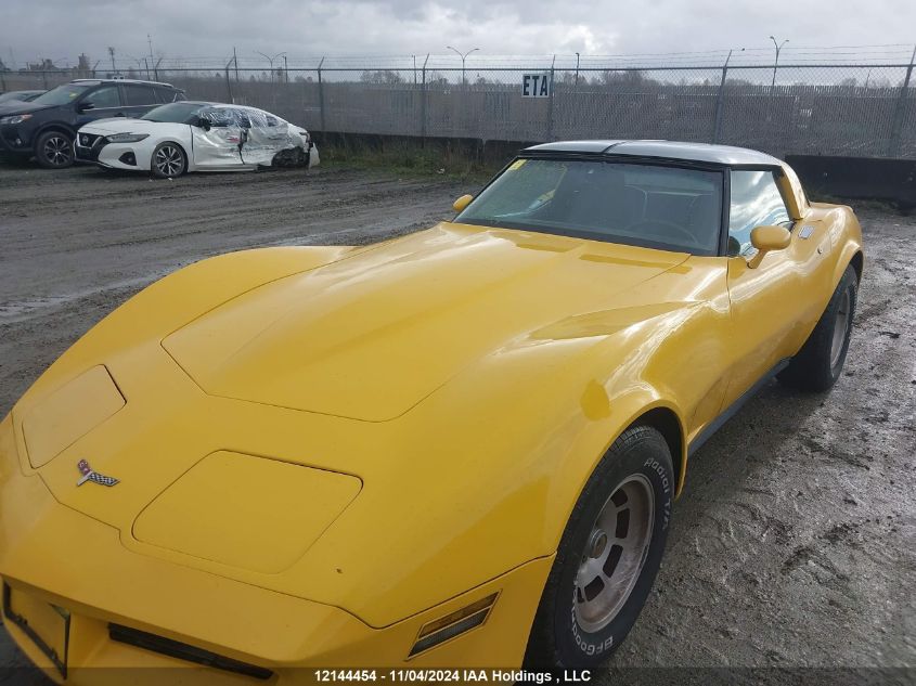 1981 Chevrolet Corvette VIN: 1G1AY8760BS419097 Lot: 12144454