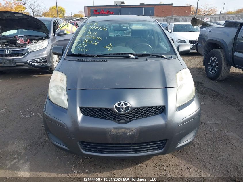 2009 Toyota Yaris VIN: JTDKT923295249640 Lot: 12144456