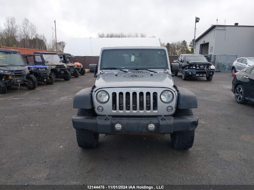 2015 Jeep Wrangler Unlimited Sport VIN: 1C4BJWDG1FL562920 Lot: 12144475