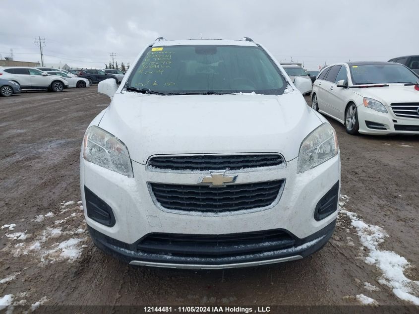 2015 Chevrolet Trax VIN: 3GNCJSSB8FL126713 Lot: 12144481