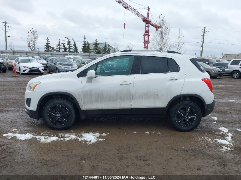 2015 Chevrolet Trax VIN: 3GNCJSSB8FL126713 Lot: 12144481