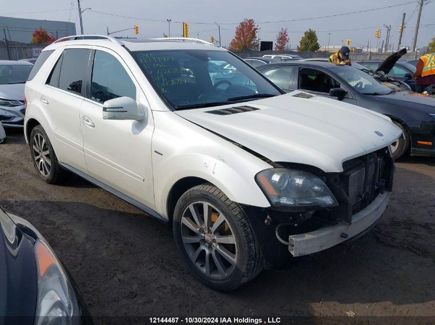 2011 Mercedes-Benz Ml-Class VIN: 4JGBB2FB2BA712638 Lot: 12144487