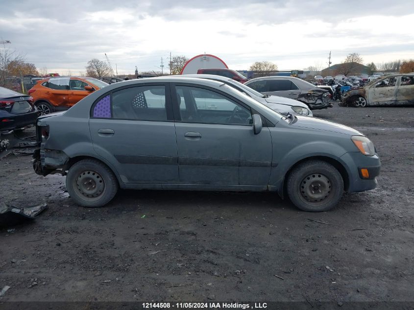 2009 Kia Rio VIN: KNADE223896529791 Lot: 12144508