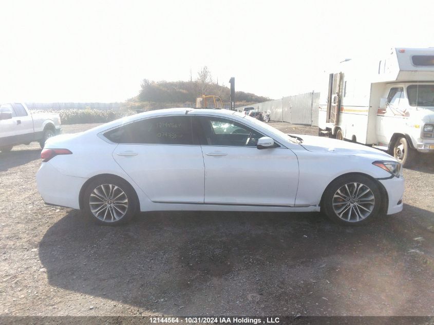 2015 Hyundai Genesis 3.8L VIN: KMHGN4JE9FU079750 Lot: 12144564