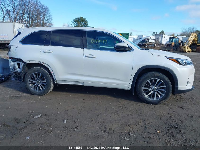 2017 Toyota Highlander Se/Xle VIN: 5TDJZRFH7HS396674 Lot: 12144589