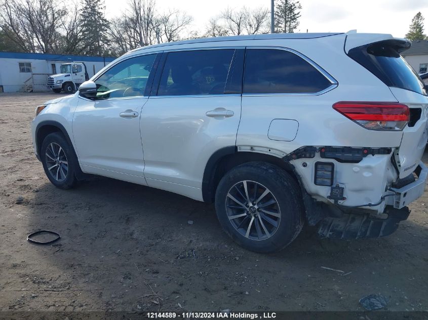 2017 Toyota Highlander Se/Xle VIN: 5TDJZRFH7HS396674 Lot: 12144589