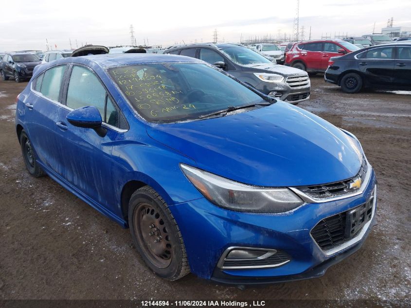 2017 Chevrolet Cruze VIN: 3G1BE6SM1HS596178 Lot: 12144594