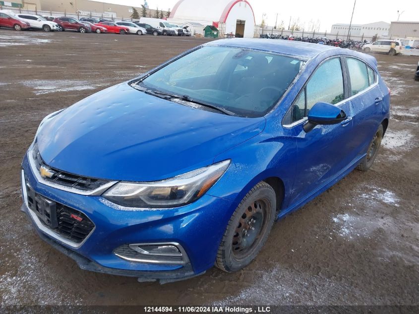 2017 Chevrolet Cruze VIN: 3G1BE6SM1HS596178 Lot: 12144594