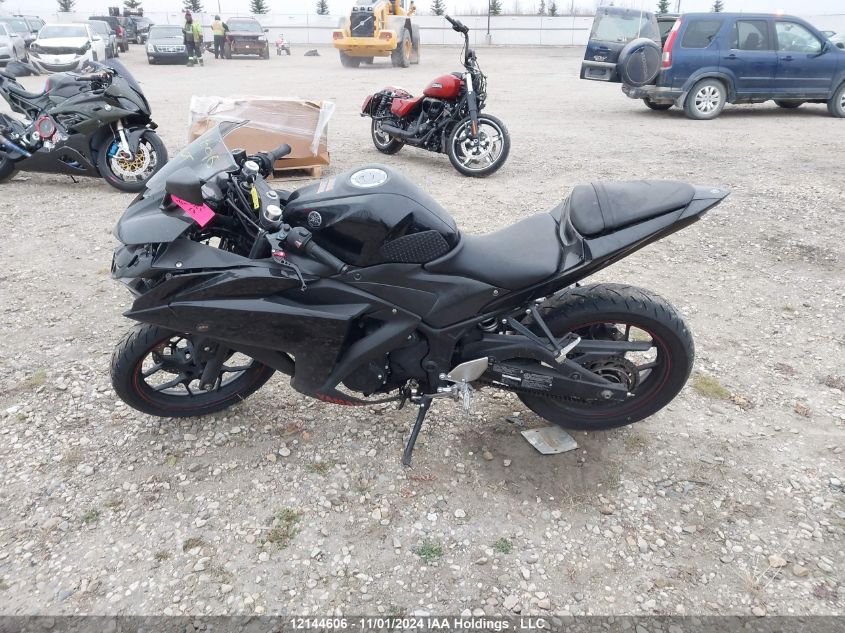 2015 Yamaha Yzfr3 VIN: MH3RH06N8FK002287 Lot: 12144606