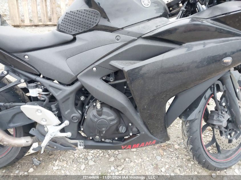 2015 Yamaha Yzfr3 VIN: MH3RH06N8FK002287 Lot: 12144606