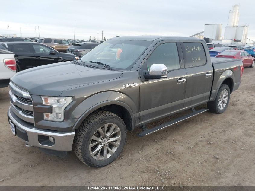 2016 Ford F150 Supercrew VIN: 1FTEW1EF4GFB87614 Lot: 12144620