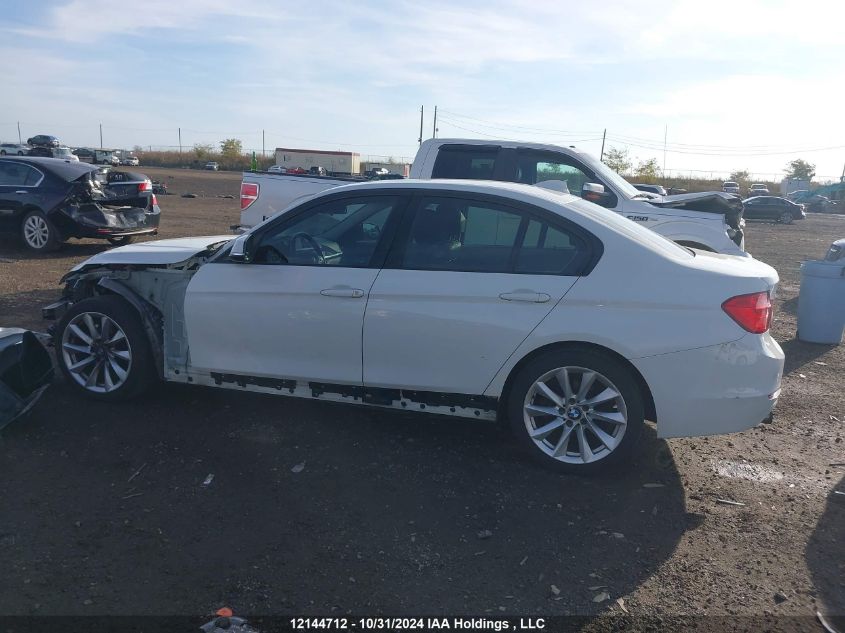 2013 BMW 3 Series VIN: WBA3C3C54DF146981 Lot: 12144712