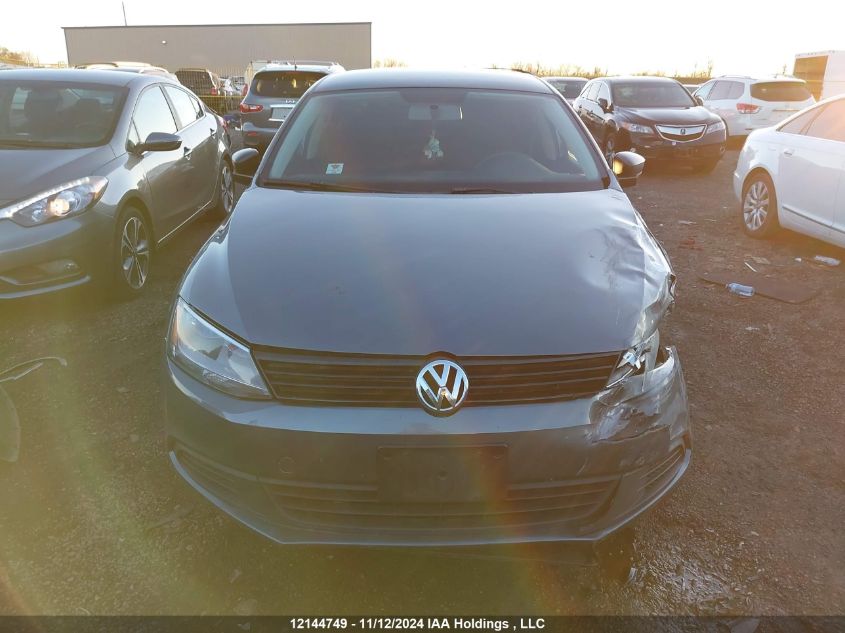 2012 Volkswagen Jetta Sedan VIN: 3VW2K7AJ2CM378144 Lot: 12144749