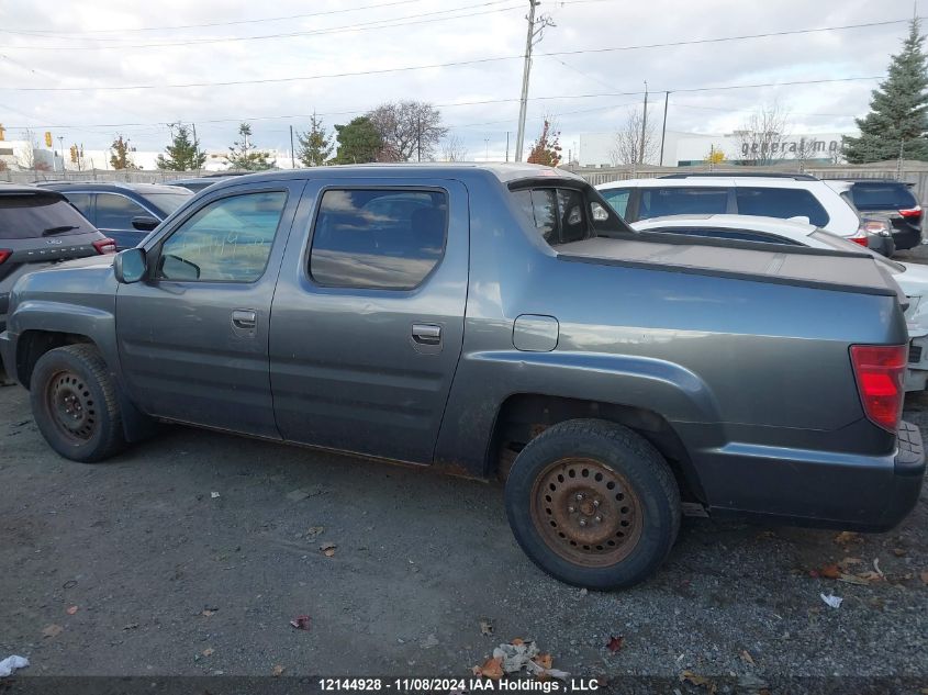 2010 Honda Ridgeline VIN: 5FPYK1F57AB501290 Lot: 12144928