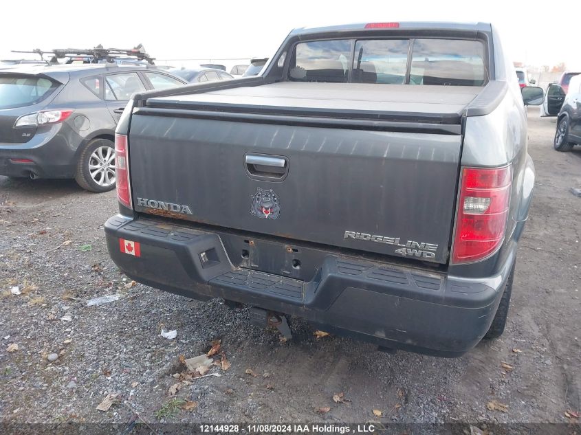 2010 Honda Ridgeline VIN: 5FPYK1F57AB501290 Lot: 12144928