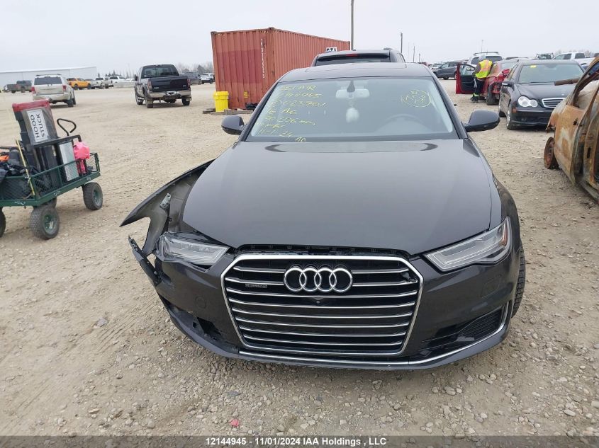 2016 Audi A6 VIN: WAUHMAFCXGN023701 Lot: 12144945