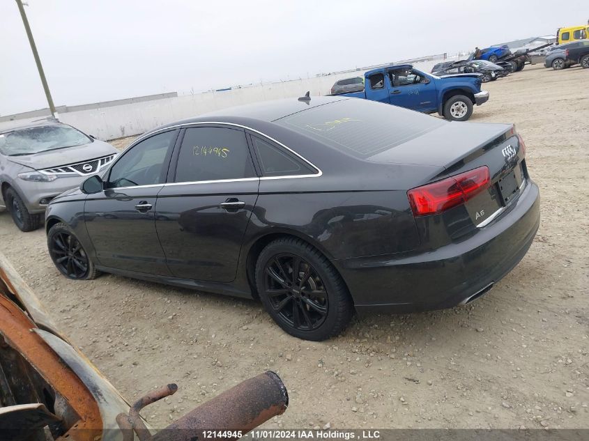 2016 Audi A6 VIN: WAUHMAFCXGN023701 Lot: 12144945