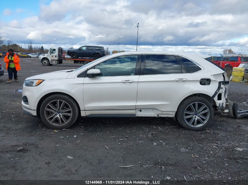 2019 Ford Edge Titanium VIN: 2FMPK4K99KBB63903 Lot: 12144969