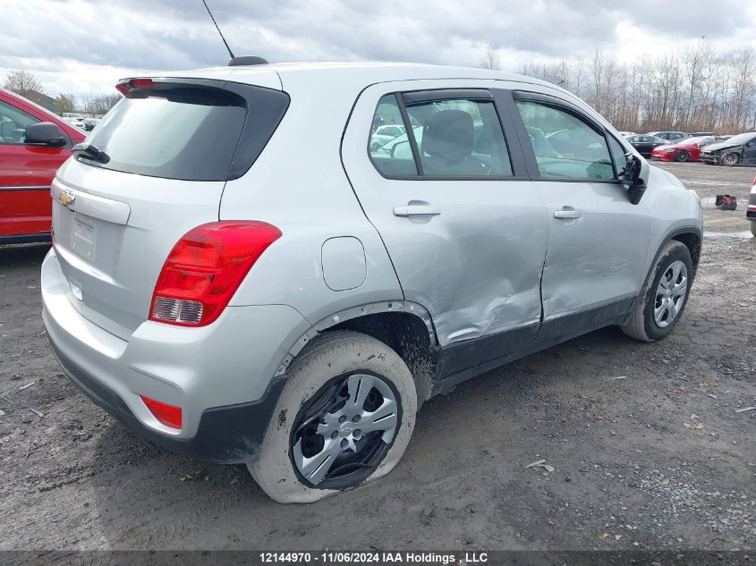 2017 Chevrolet Trax VIN: 3GNCJKSB8HL287680 Lot: 12144970