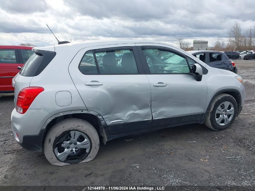 2017 Chevrolet Trax VIN: 3GNCJKSB8HL287680 Lot: 12144970