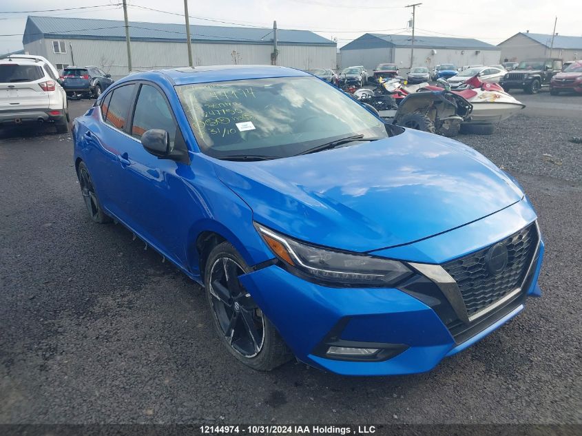 2022 Nissan Sentra VIN: 3N1AB8DV0NY247750 Lot: 12144974