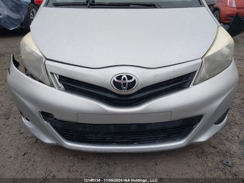 2012 Toyota Yaris VIN: JTDKTUD37CD521161 Lot: 12145134