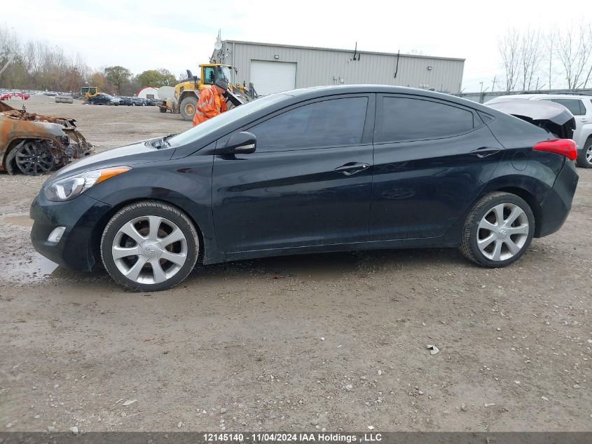 2013 Hyundai Elantra Limited VIN: 5NPDH4AEXDH239916 Lot: 12145140