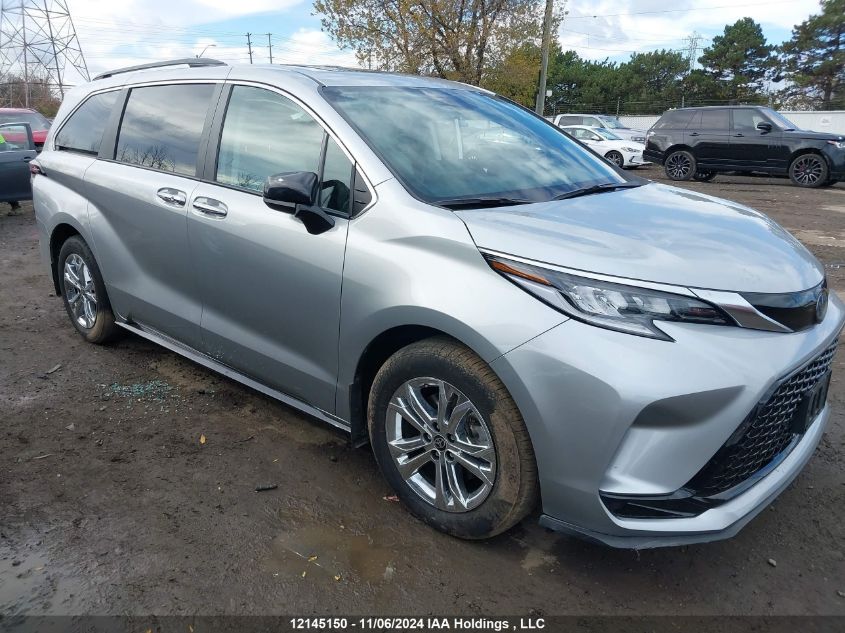 2022 Toyota Sienna Xse 7-Passenger VIN: 5TDGSKFC6NS069494 Lot: 12145150