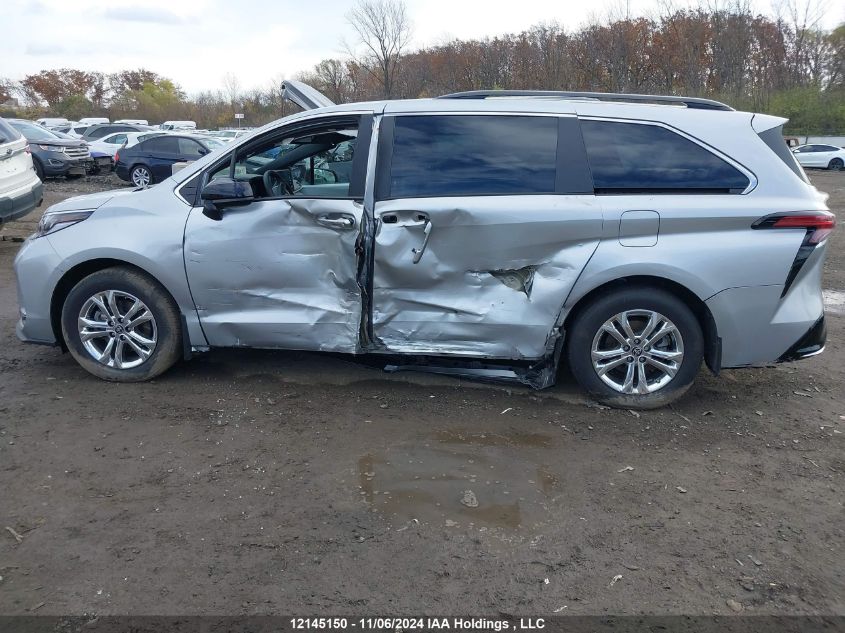 2022 Toyota Sienna Xse 7-Passenger VIN: 5TDGSKFC6NS069494 Lot: 12145150