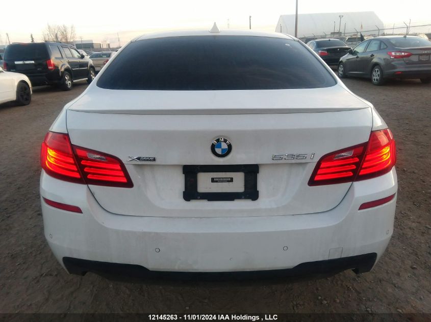 2015 BMW 535 Xi VIN: WBA5B3C51FD546622 Lot: 12145263