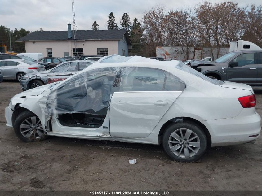 2015 Volkswagen Jetta Sedan VIN: 3VW2K7AJ4FM353394 Lot: 12145317