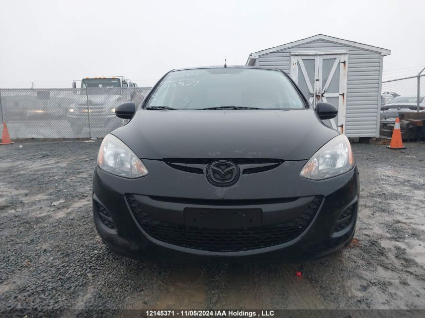 2012 Mazda Mazda2 VIN: JM1DE1KY4C0138527 Lot: 12145371