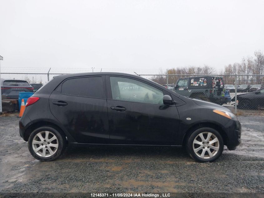 2012 Mazda Mazda2 VIN: JM1DE1KY4C0138527 Lot: 12145371