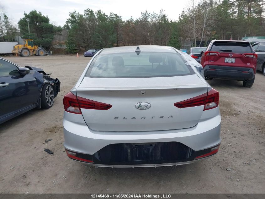 2019 Hyundai Elantra Sel/Value/Limited VIN: KMHD84LF5KU763091 Lot: 12145468