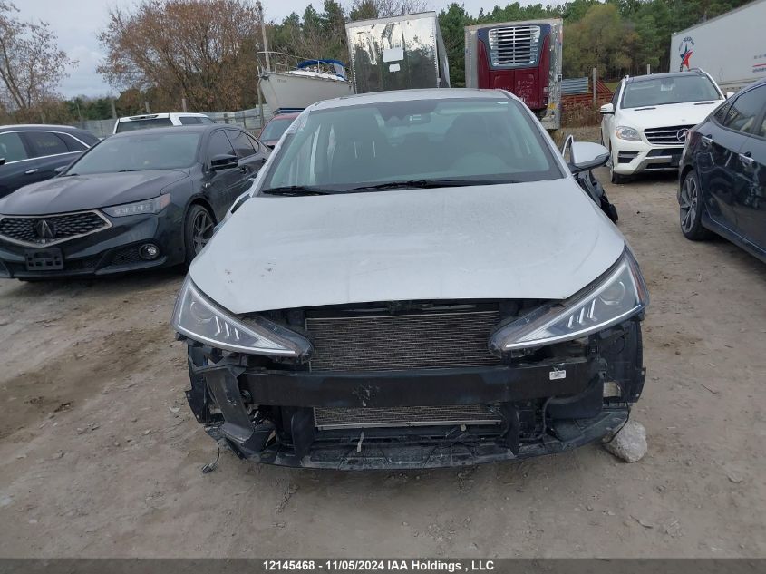 2019 Hyundai Elantra Sel/Value/Limited VIN: KMHD84LF5KU763091 Lot: 12145468