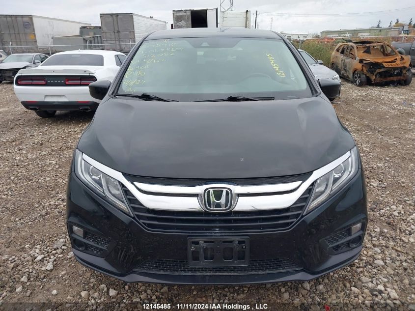 2019 Honda Odyssey VIN: 5FNRL6H28KB512052 Lot: 12145485