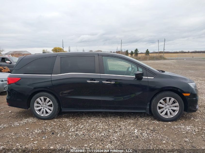 2019 Honda Odyssey VIN: 5FNRL6H28KB512052 Lot: 12145485