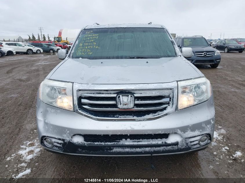 2012 Honda Pilot VIN: 5FNYF4H57CB501059 Lot: 12145514