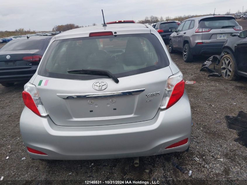 2012 Toyota Yaris VIN: JTDKTUD3XCD529013 Lot: 12145531