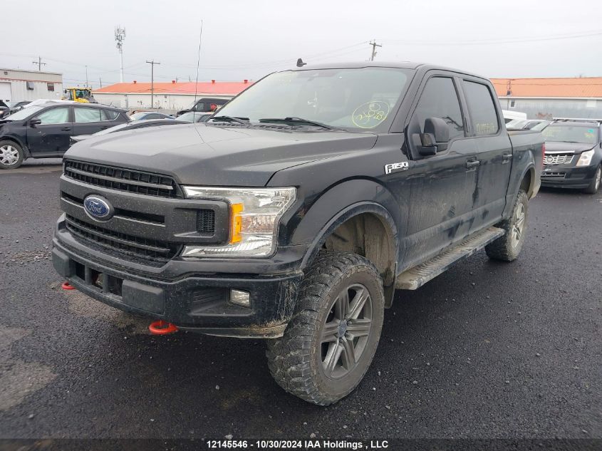 2019 Ford F150 Supercrew VIN: 1FTEW1E54KFB86799 Lot: 12145546