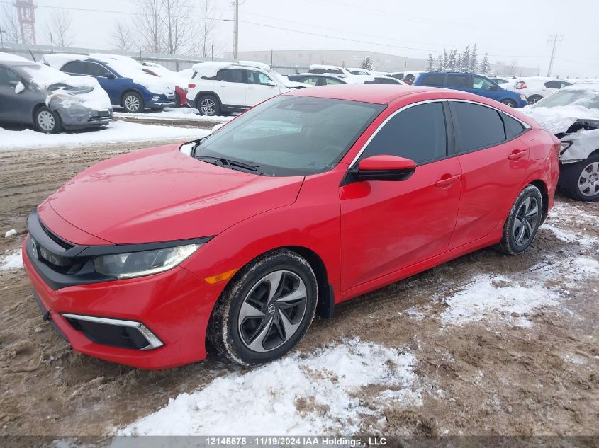 2019 Honda Civic Sedan VIN: 2HGFC2F59KH011255 Lot: 12145575