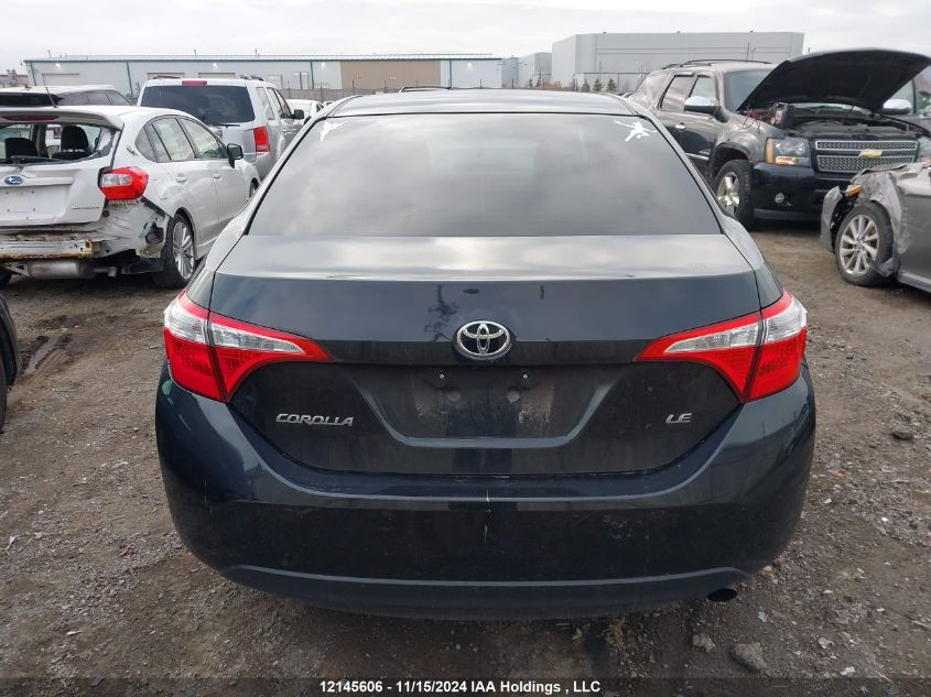 2016 Toyota Corolla L/Le/Le Pls/Prm/S/S Pls VIN: 2T1BURHE3GC579468 Lot: 12145606