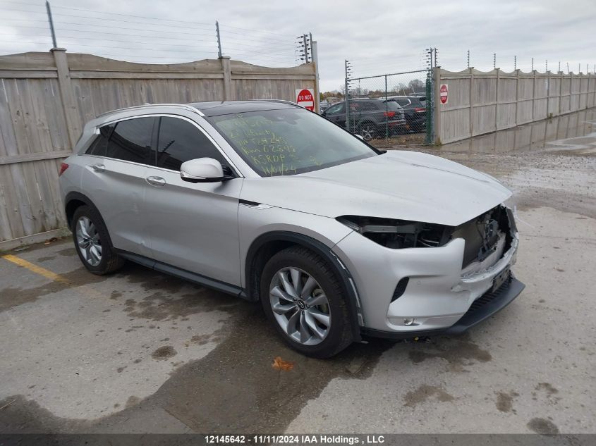 2021 Infiniti Qx50 VIN: 3PCAJ5CB8MF124245 Lot: 12145642