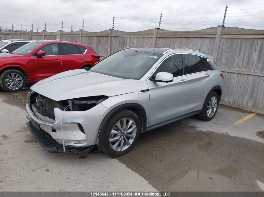 2021 Infiniti Qx50 VIN: 3PCAJ5CB8MF124245 Lot: 12145642